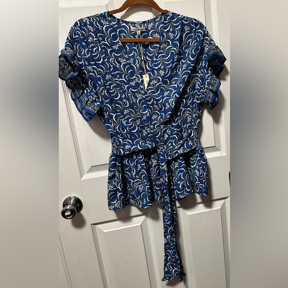 Max Studio Tops - Max Studio Faux Wrap Blouse *NWT*
